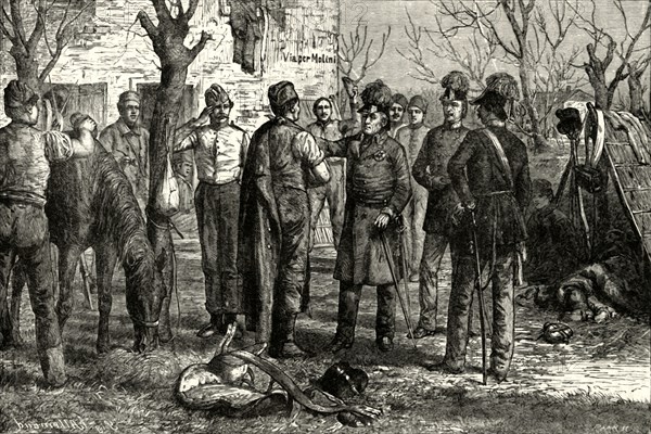 'Radetsky After the Victory at Novara (1849)',1890