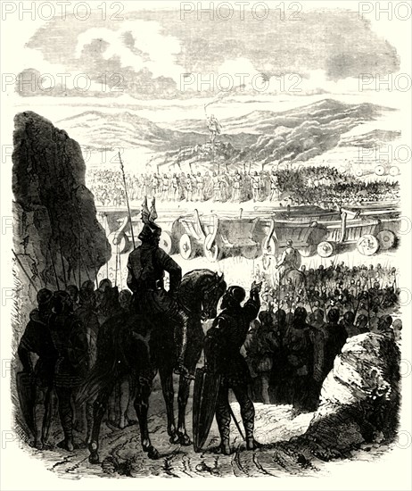 'Attila on the Pyre, after His Defeat by Aetius'