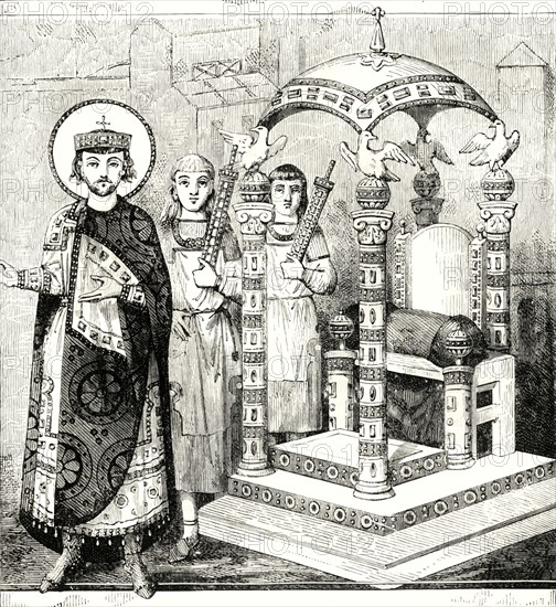 'Throne of the Byzantine Emperors',1890
