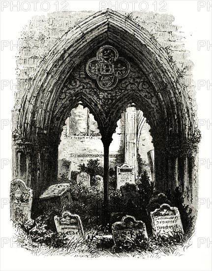 'Great Portal, Crowland Abbey'