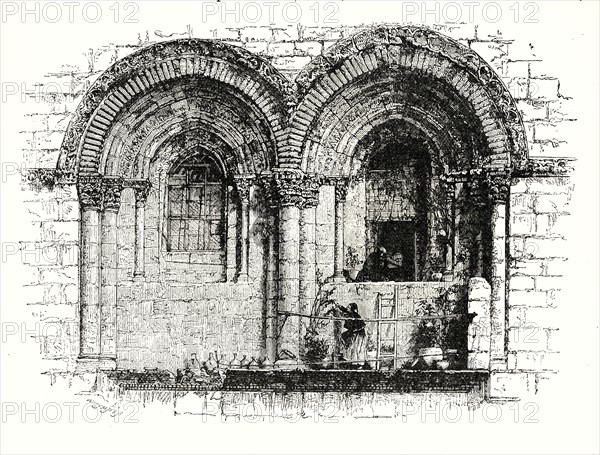 'Windows of the Church of the Holy Sepulchre, Jerusalem'