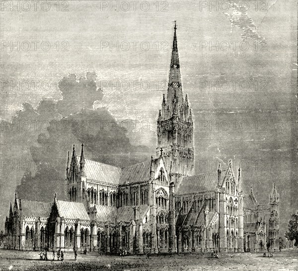 'Salisbury Cathedral',1890