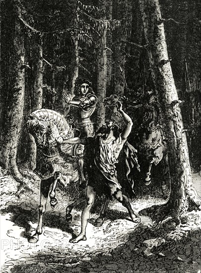 'Charles VI in the Forest of Le Mans', (1392