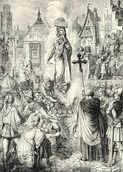 'Execution of Joan of Arc', (30 May 1431)