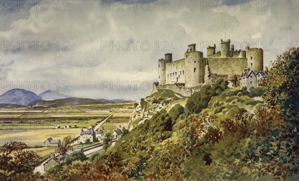 'Historic Harlech Castle, Famed in Welsh Song'