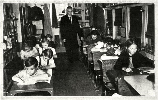 'When the School comes to the Children - Travelling schools provide thoroughly modern education for Creator: Unknown,