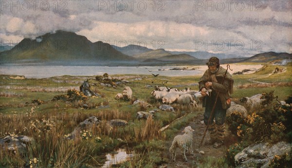 'The Orphan', 1888, (c1930).  Creator: Sir Ernest Albert Waterlow.
