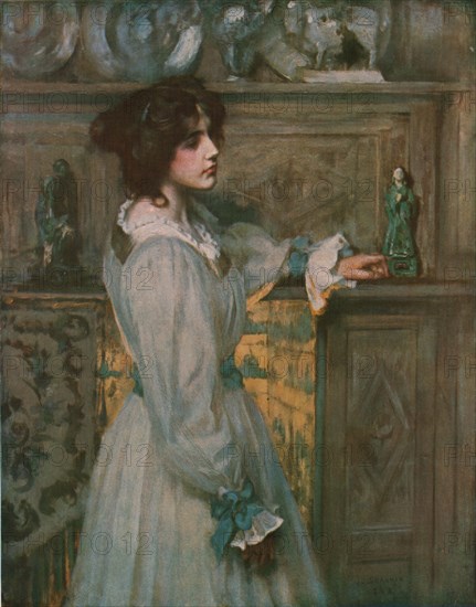 'Reverie', 1898, (c1930).  Creator: James Jebusa Shannon.