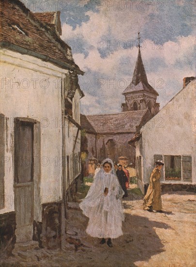 'Returning from the First Communion', late 19th-early 20th century, (c1930).  Creator: James Charles.
