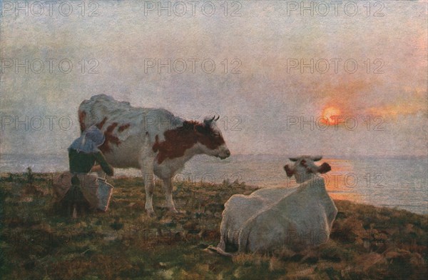 'The Setting Sun', c1897, (c1930).  Creator: Adrian Stokes.