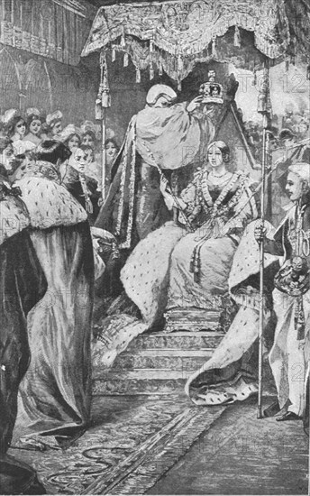 'Coronation of Queen Victoria, June 28, 1838', (1901).  Creator: Unknown.