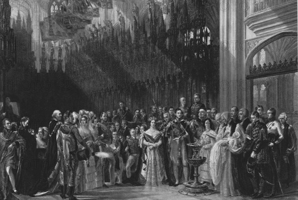 'The Christening of the Prince of Wales, January 25 1842', (1901).  Creator: Unknown.