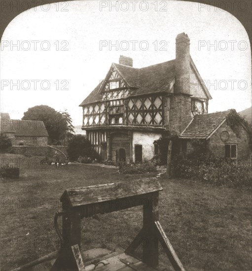 'Stokesay Castle England,The Ancient Keep', 1900. Creator: Works and Sun Sculpture Studios.