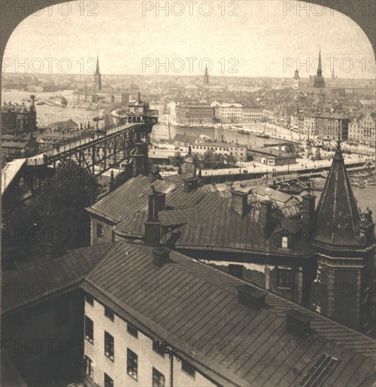 'Stockholm Street's from the Moseback, Sweden', 1905. Creator: Works and Sun Sculpture Studios.