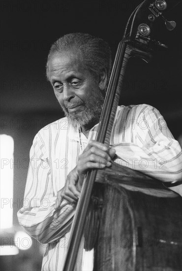 Percy Heath, North Sea Jazz Festival, The Hague, Netherlands, 2000. Creator: Brian Foskett.