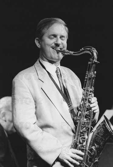 Scott Hamilton, Brecon Jazz Festival, Powys, Wales, 1998. Creator: Brian Foskett.