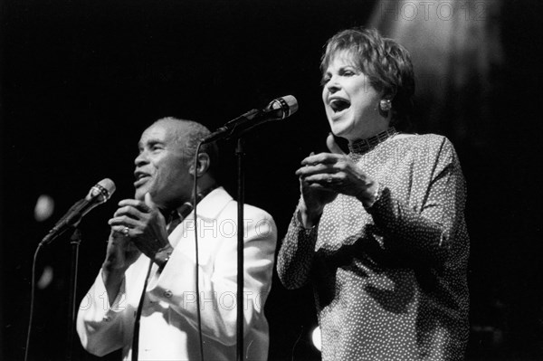 Jon Henricks and Annie Ross, North Sea Jazz Festival, The Hague, Netherlands, 1999. Creator: Brian Foskett.