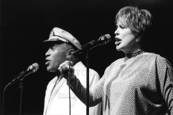 Jon Hendricks and Annie Ross, North Sea Jazz Festival, The Hague, Netherlands, 1999. Creator: Brian Foskett.