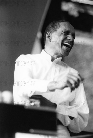 Milt Jackson, Brecon Jazz Festival, c1979. Creator: Brian Foskett.