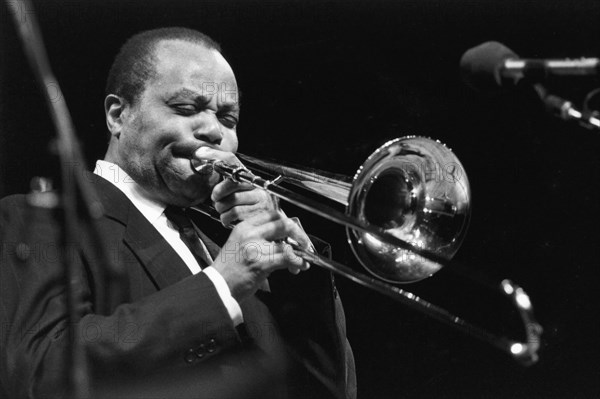 J.J.Johnson, North Sea Jazz Festival, The Hague, Netherlands, 1993. Creator: Brian Foskett.