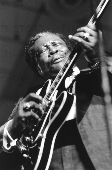 B.B.King, Maastricht Jazz Festival, the Netherlands, 1991. Creator: Brian Foskett.