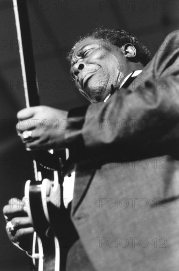 B.B.King, Maastricht Jazz Festival, the Netherlands, 1991. Creator: Brian Foskett.