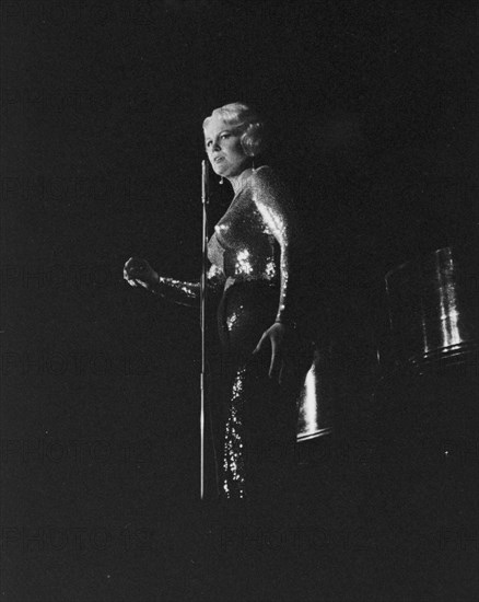 Peggy Lee, Pigalle Club, Piccadilly, St James's, London, 1961. Creator: Brian Foskett.