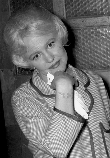 Peggy Lee, Pigalle Club, Piccadilly, St James's, London, 1961. Creator: Brian Foskett.