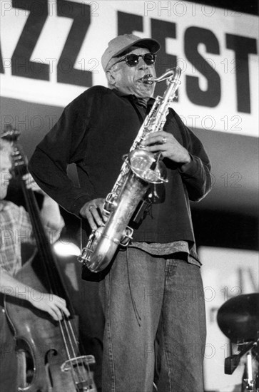 Charles Lloyd, North Sea Jazz Festival, The Hague, Netherlands, c1993. Creator: Brian Foskett.