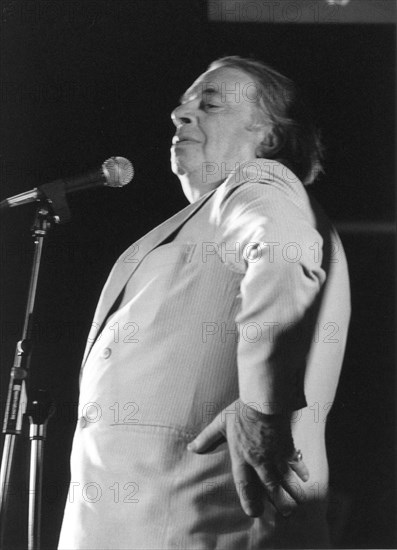 George Melly, Soho Jazz Festival, London, 1993. Creator: Brian Foskett.