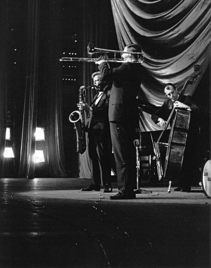 The Gerry Mulligan Quartet, London Tour, early 1960s.  Creator: Brian Foskett.