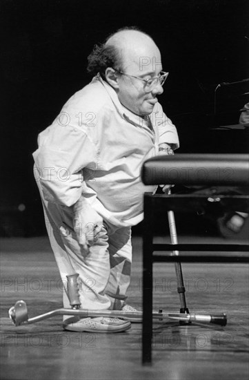 Michel Petrucciani, North Sea Jazz Festival, The Hague, Netherlands, 1998. Creator: Brian Foskett.