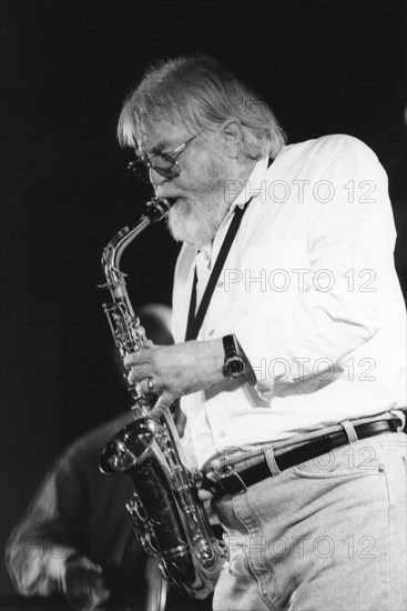 Bud Shank, Peterborough, Cambridgeshire, 1995. Creator: Brian Foskett.