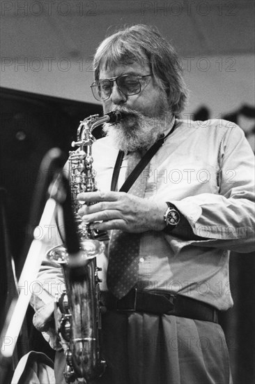 Bud Shank, UK tour, 1995. Creator: Brian Foskett.