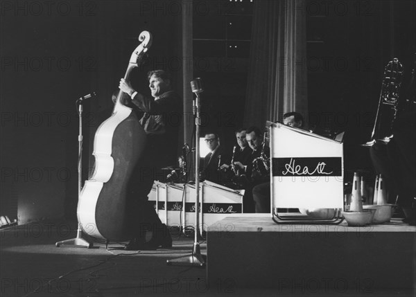 Johnny Hawksworth with Ted Heath and His Music, Nat King Cole concert, London, 1963. Creator: Brian Foskett.