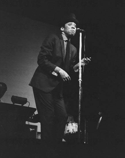 Oscar Brown Jr, London, 1963. Creator: Brian Foskett.