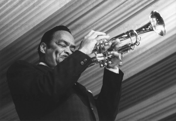 Buck Clayton, Manchester Jazz Festival, 1963. Creator: Brian Foskett.