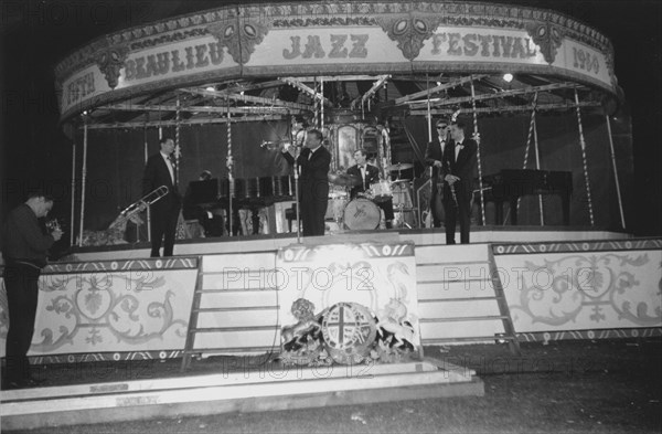 Nat Gonella, Beaulieu Jazz Festival, Hampshire, 1960. Creator: Brian Foskett.