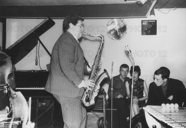 Tubby Hayes, Ronnie Scott's, Gerrard Street, London, 1959. Creator: Brian Foskett.