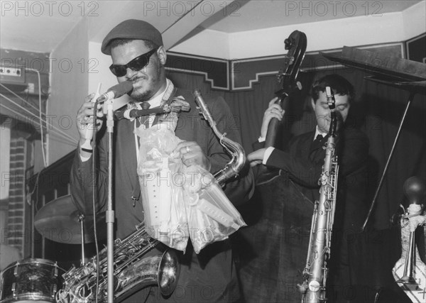 Roland Kirk, Black Prince, Bexley, London, 1967. Creator: Brian Foskett.