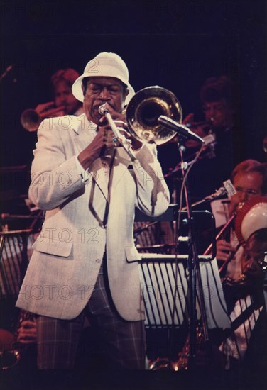 Al Grey, Capital Radio Jazz Festival, Knebworth, Herts, 1982. Creator: Brian Foskett.