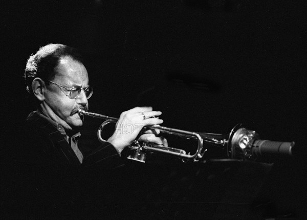 Ian Carr, Nucleus, Ronnie Scott's, Soho London, May 1991. Creator: Brian O'Connor.