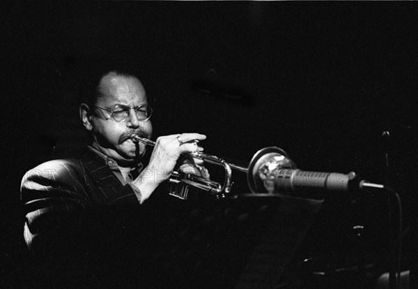 Ian Carr, Nucleus, Ronnie Scott's, Soho, London, May 1991. Creator: Brian O'Connor.