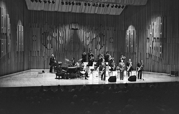 Frank Foster, Count Basie Orchestra, Barbican, London, 1986. Creator: Brian O'Connor.