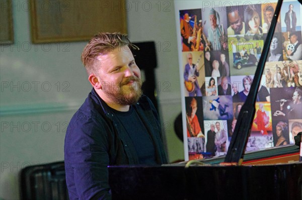 Oddgeir Berg, Watermill Jazz Club, Dorking, Surrey, 3 Sept 2019. Creator: Brian O'Connor.