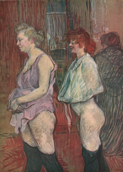 'Rue des Moulins', 1894, (1952).  Creator: Henri de Toulouse-Lautrec.