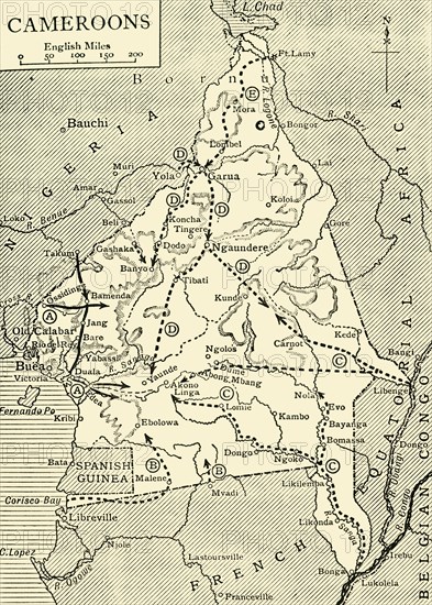 'The Conquest of the Cameroons', First World War, 1914-1916, (c1920). Creator: Unknown.