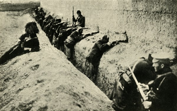 Armenians defending the city of Van, Turkey, First World War, 1915-1916, (c1920). Creator: Unknown.