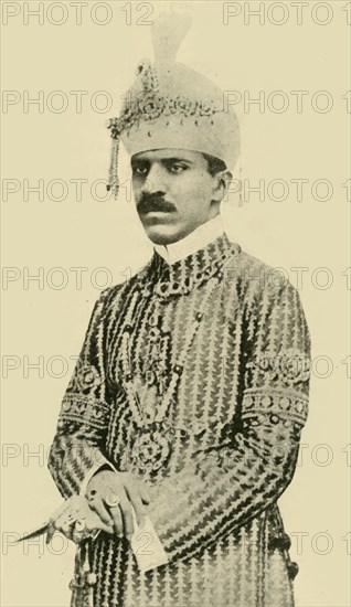 'The Nizam of Hyderabad', c1911, (c1920).  Creator: Bourne & Shepherd.