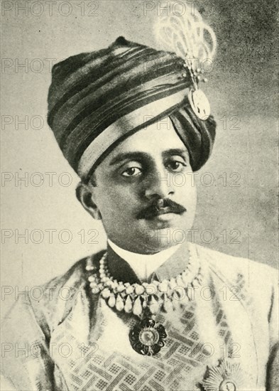'The Maharajah of Mysore', c1905, (c1920). Creator: Vandyk.